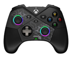 MSI FORCE PRO W CONTROLLER Zwart USB 2.0 Gamepad Analoog/digitaal Android, PC, Xbox One S, Xbox One X, Xbox Series S, Xbox Series X