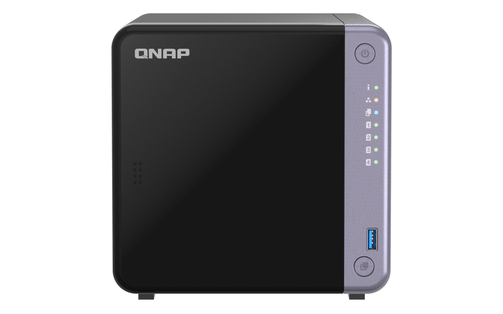 QNAP TS-432X-4G data-opslag-server NAS Tower Alpine Alpine AL-524 4 GB DDR4 QNAP QTS Zwart - Afbeelding 3