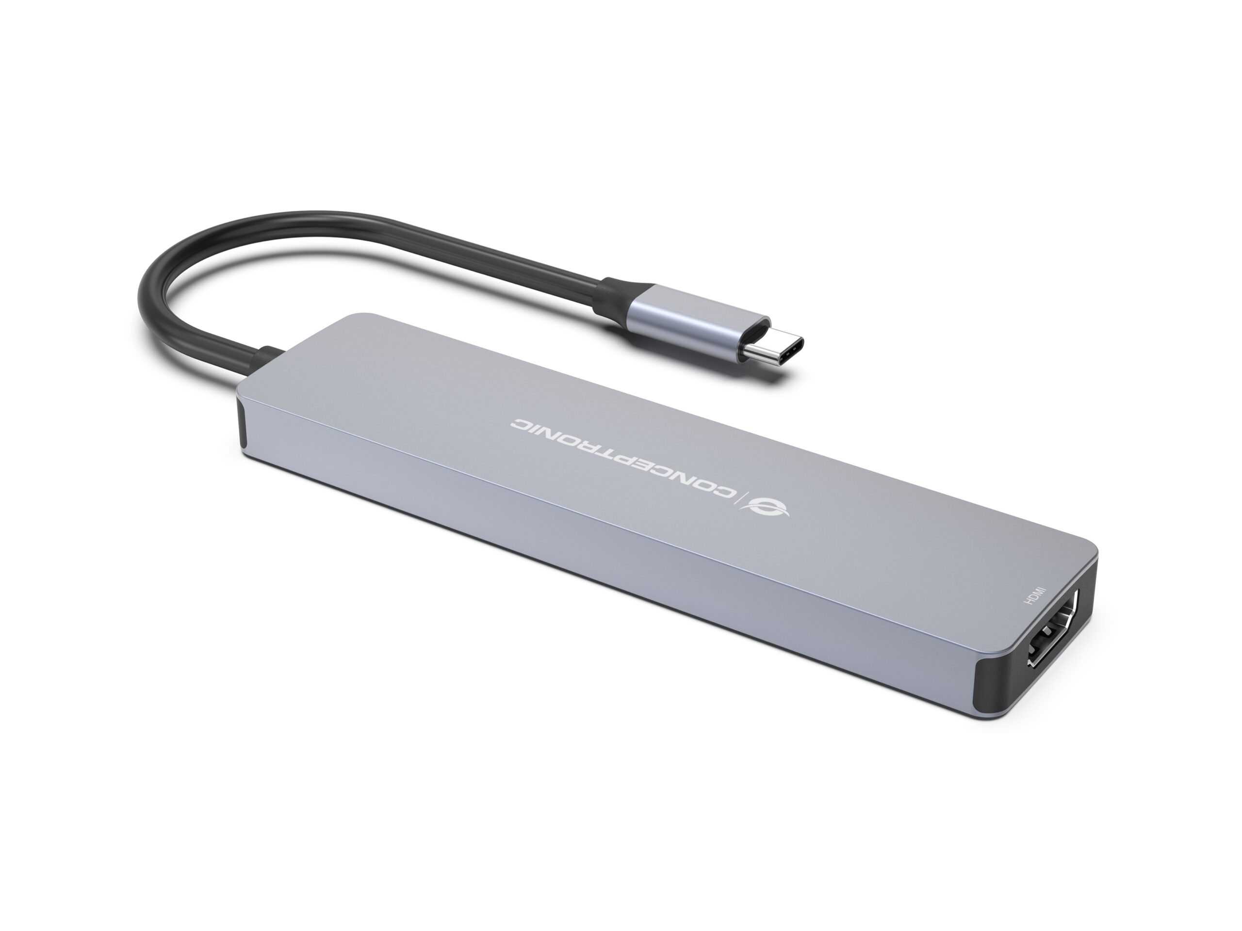 Conceptronic DONN28G Bedraad USB 3.2 Gen 1 (3.1 Gen 1) Type-C Grijs - Afbeelding 5