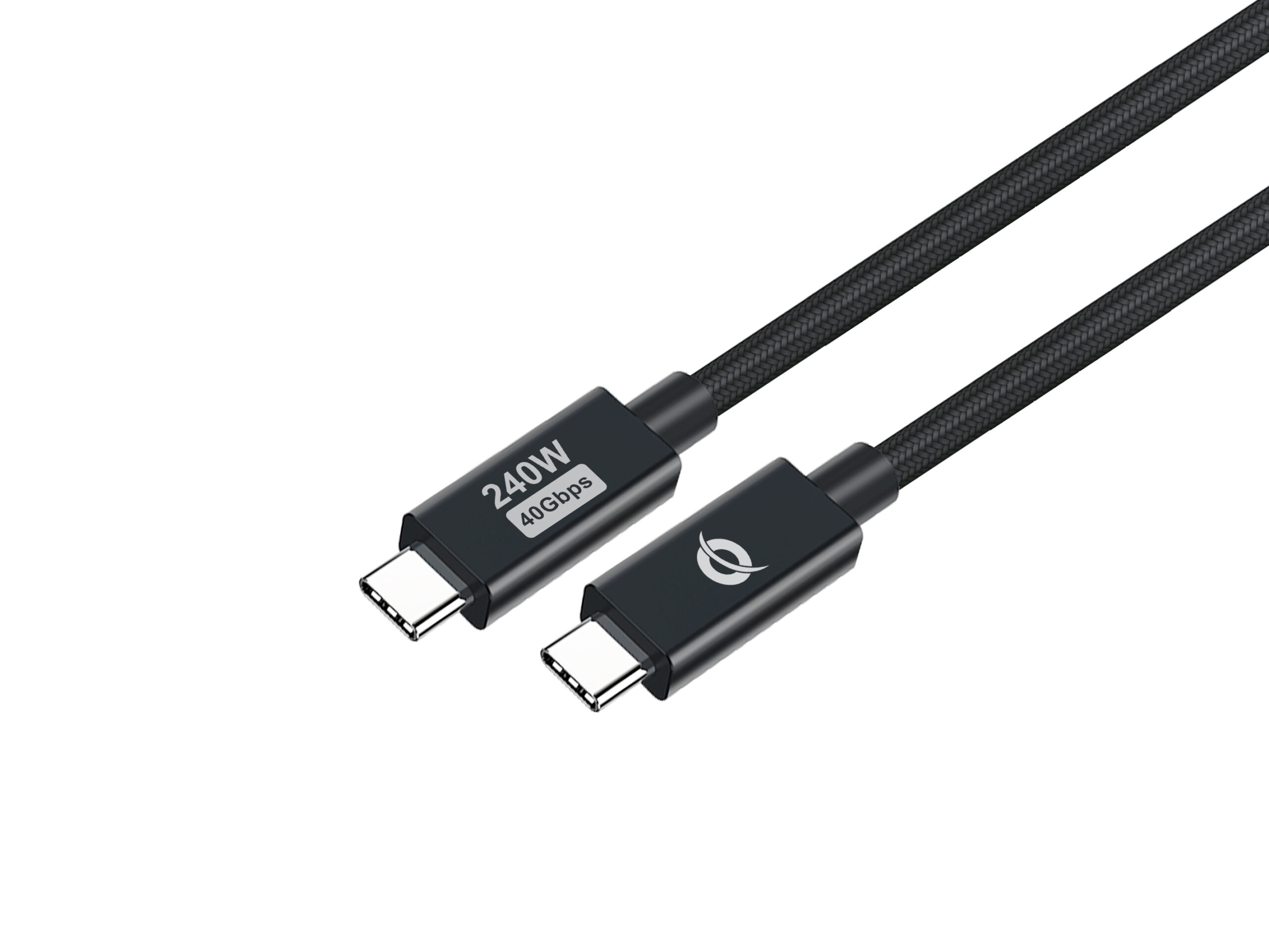 Conceptronic ETTA04B12 USB-kabel USB4 Gen 3x2 1,2 m USB C Zwart