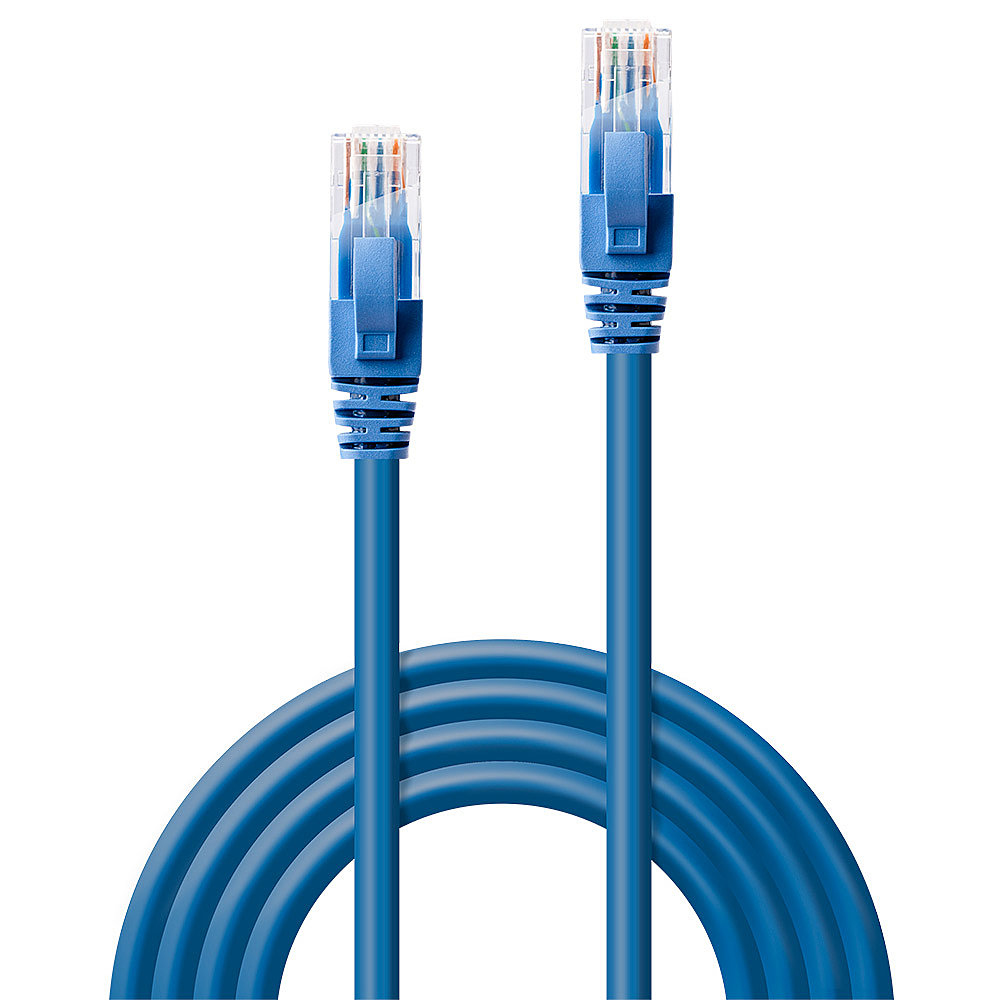 Lindy 48016 netwerkkabel Blauw 0,5 m Cat6 U/UTP (UTP) - Afbeelding 3