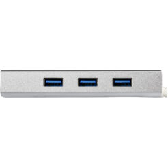 StarTech.com 3-Port USB Hub met Ethernet, USB-A Ports, Gigabit Ethernet/GbE, USB 5Gbps, Robuust Ontwerp, Bus-Powered, Compacte USB 3.0 Laptop Hub - Afbeelding 6