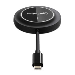 Manhattan Draadloze HDMI-adapter 1080p met USB-C-zender, dongle voor draadloze videoweergave vanaf een USB-C-apparaat naar een tv of HDMI-projector, vereist ontvanger van HDMI-presentatieset nr. 208420, zwart - Afbeelding 5