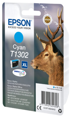 Epson Stag T1302 Hert DURABrite Ultra afzonderlijke cyaan inkt - Afbeelding 3