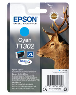 Epson Stag T1302 Hert DURABrite Ultra afzonderlijke cyaan inkt - Afbeelding 2