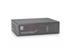 LevelOne FEP-0812 netwerk-switch Fast Ethernet (10/100) Power over Ethernet (PoE) Zwart - Afbeelding 2