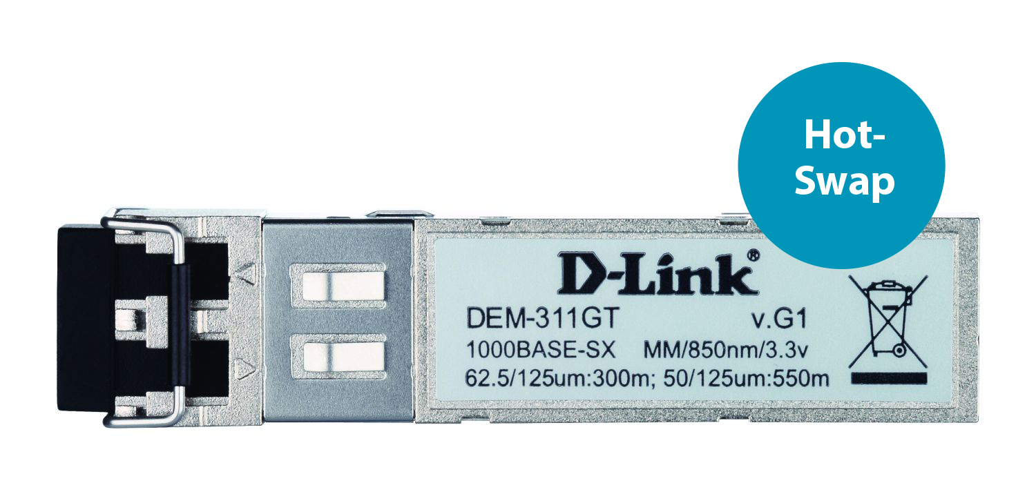 D-Link DEM-311GT netwerk transceiver module Vezel-optiek 1000 Mbit/s SFP 850 nm - Afbeelding 4