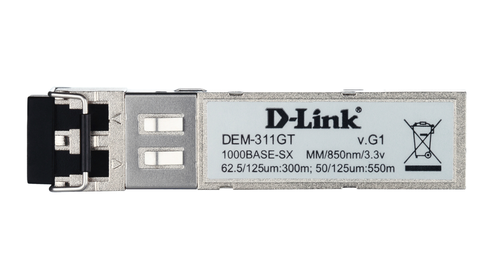 D-Link DEM-311GT netwerk transceiver module Vezel-optiek 1000 Mbit/s SFP 850 nm - Afbeelding 3