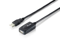 Equip 133311 USB-kabel USB 2.0 15 m USB A Zwart