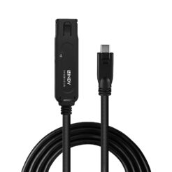 Lindy 43405 USB-kabel USB 3.2 Gen 2 (3.1 Gen 2) 5 m USB C 10 Gbit/s Zwart - Afbeelding 3