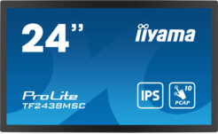 iiyama TF2438MSC-B1 computer monitor 60,5 cm (23.8") 1920 x 1080 Pixels Full HD LED Touchscreen Zwart