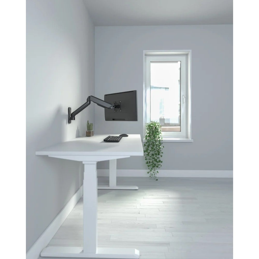 Techly ICA-LCD G112E flat panel bureau steun 81,3 cm (32") Muur Zwart - Afbeelding 6