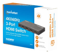 Manhattan 208222 video switch HDMI - Afbeelding 3