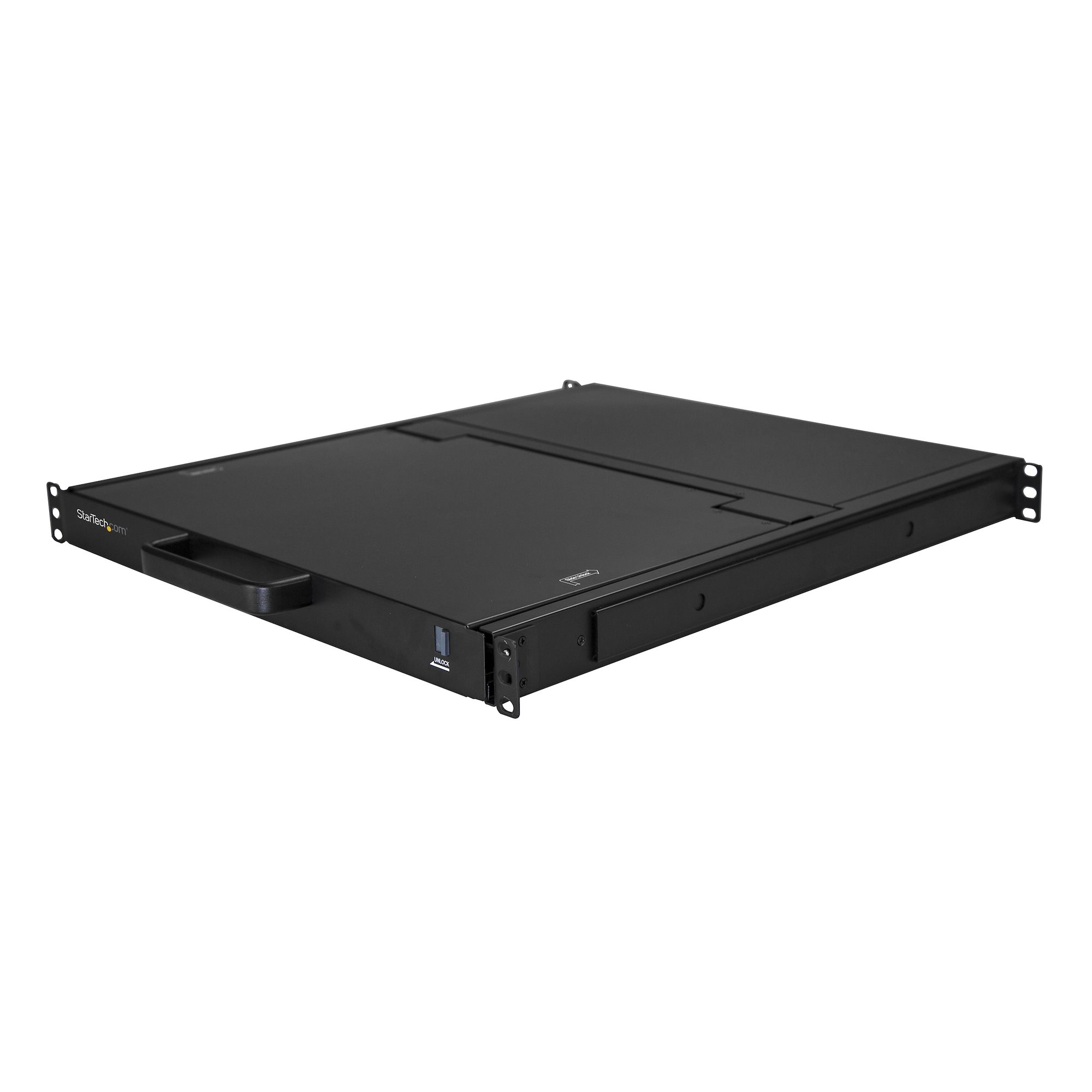 StarTech.com Single Port KVM Rack Console, HD 1080p, KVM Switch met 17" LCD Scherm voor Server Rack, Universele 1U LCD KVM Lade met Kabels & Hardware, USB Ondersteuning, 50000 MTBF, QWERTY Keyboard - Afbeelding 5