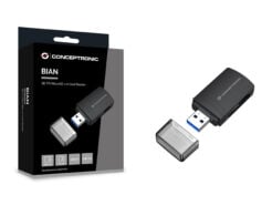 Conceptronic BIAN06B geheugenkaartlezer USB 3.2 Gen 1 (3.1 Gen 1) Type-A Zwart - Afbeelding 6