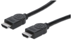 Manhattan 306133 HDMI kabel 5 m HDMI Type A (Standaard) Zwart