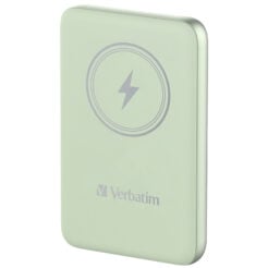 Verbatim Charge 'n' Go Magnetische Draadloze Power Bank 10000mAh Groen