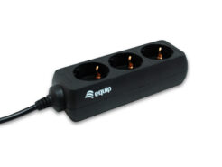 Equip 333280 power uitbreiding 1,1 m 3 AC-uitgang(en) Zwart - Afbeelding 2