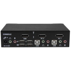 StarTech.com 2-poort Professionele USB DisplayPort KVM-Switch met Audio - Afbeelding 4