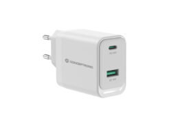 Conceptronic ALTHEA20W45 oplader voor mobiele apparatuur Universeel Wit AC Snel opladen Binnen