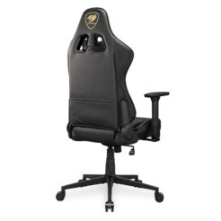 COUGAR CGR-AO2-GLB Universele gamestoel Gecapitonneerde zitting Zwart, Goud - Afbeelding 6