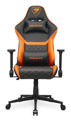 COUGAR Gaming Armor One V2 Gestoffeerde gevoerde zitting Zwart, Oranje