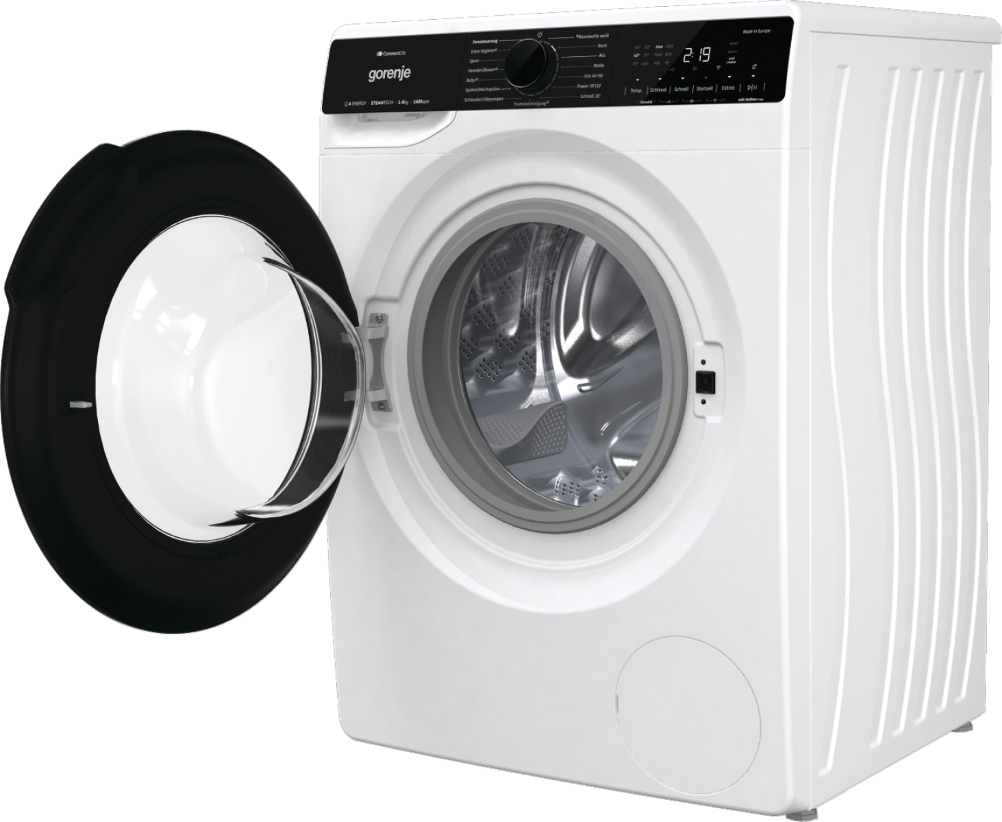 Gorenje W1PNA84ATSWIFI3 wasmachine Voorbelading 8 kg 1400 RPM Wit - Afbeelding 7