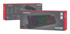 GENESIS Thor 303 toetsenbord Gamen USB QWERTZ Duits Zwart - Afbeelding 10