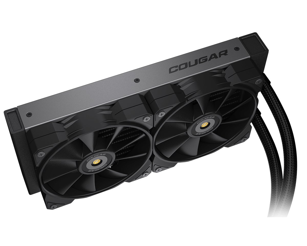 COUGAR Gaming POSEIDON-GT 240 Computer behuizing Alles-in-één vloeistofkoeler 12 cm Zwart 1 stuk(s) - Afbeelding 4