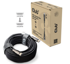 CLUB3D HDMI™ Hybrid AOC Cable 8K60Hz/4K120Hz 50m / 164.04ft