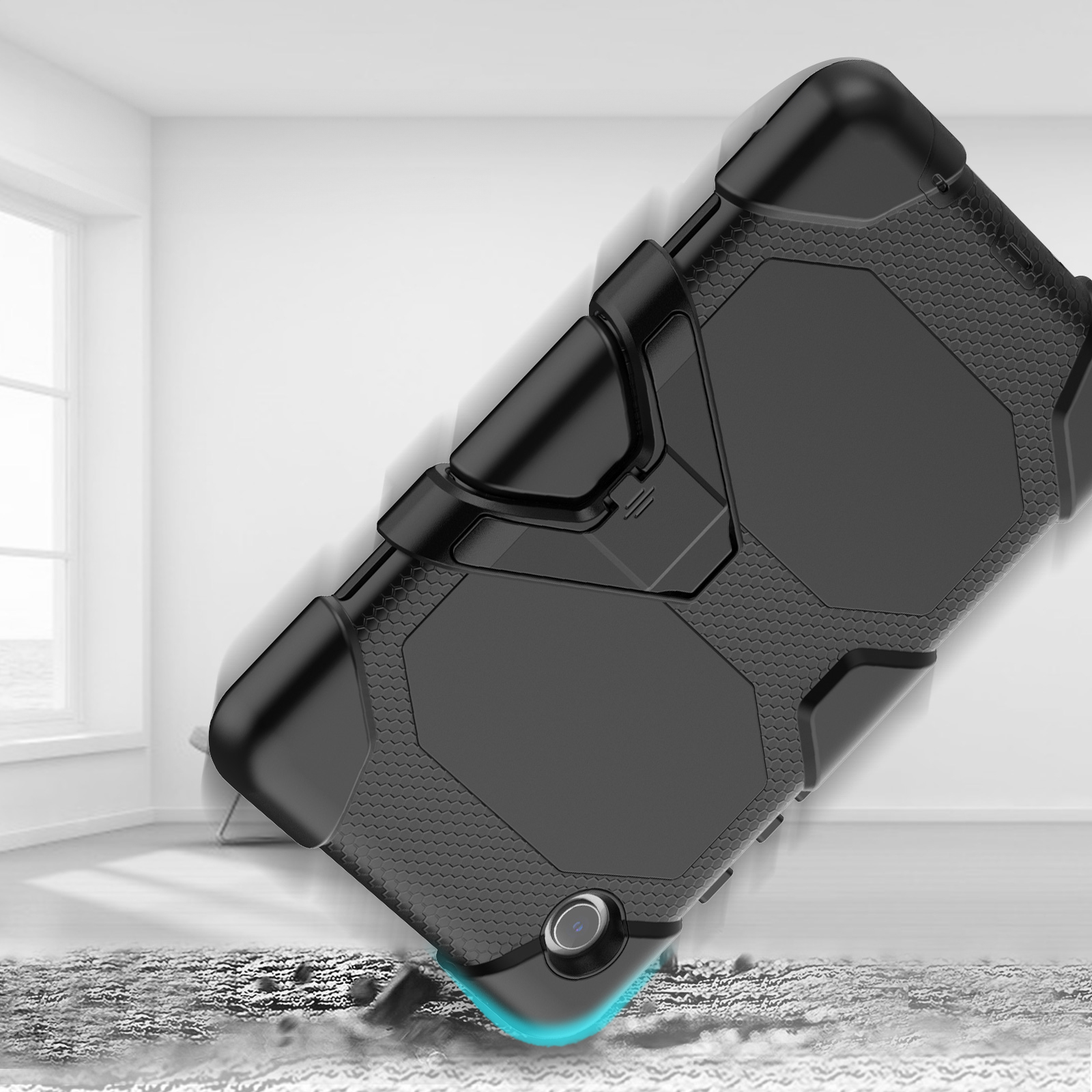 Xccess Survivor Essential Case Samsung Galaxy Tab A9+ 11 Black - Afbeelding 3