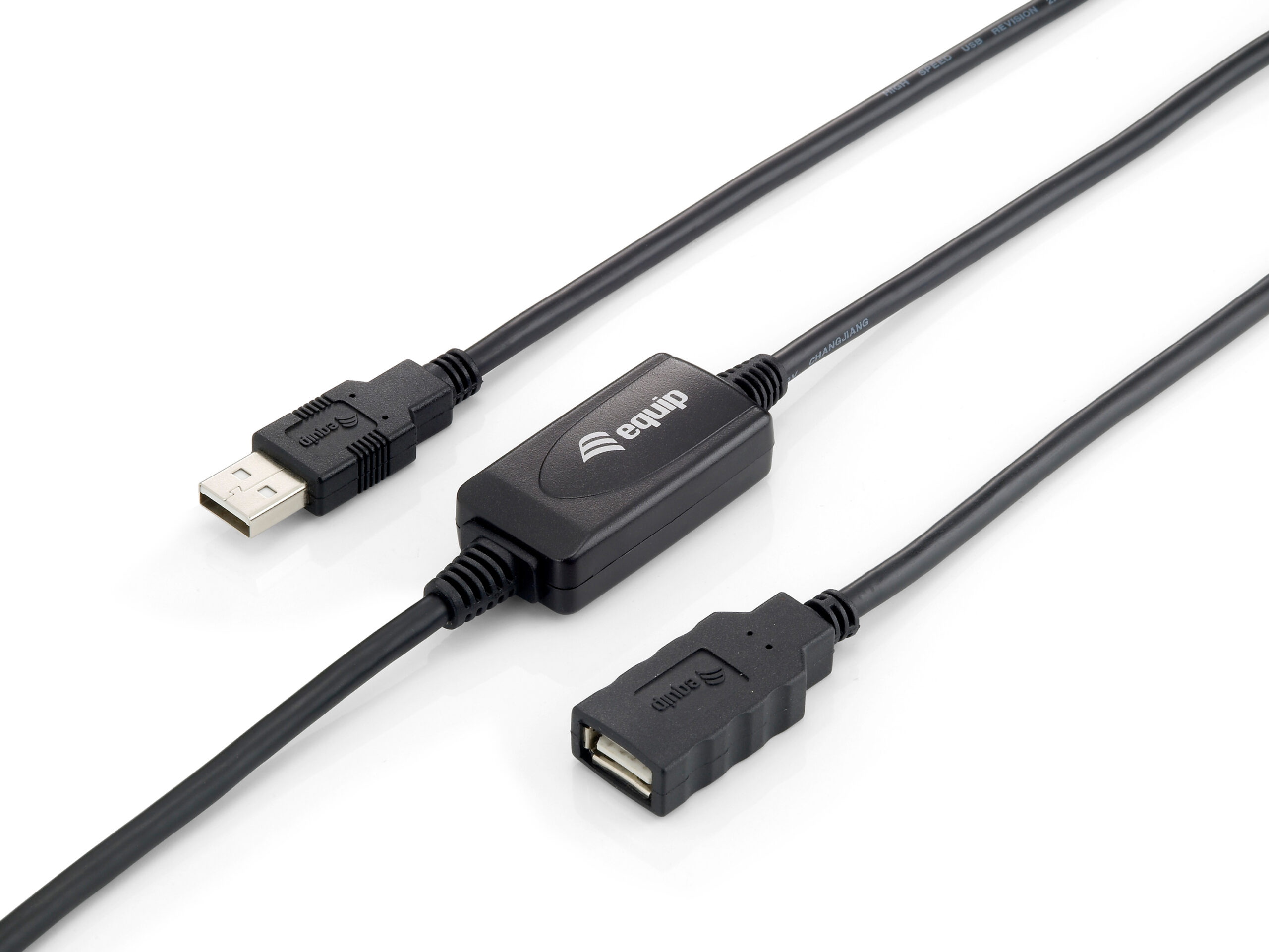 Equip 133310 USB-kabel USB 2.0 10 m USB A 0,48 Gbit/s Zwart - Afbeelding 2