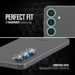 Striker Single Lens Glass Camera Protector - Transparent - Samsung Galaxy S23 5G/S23+ 5G/S24 5G