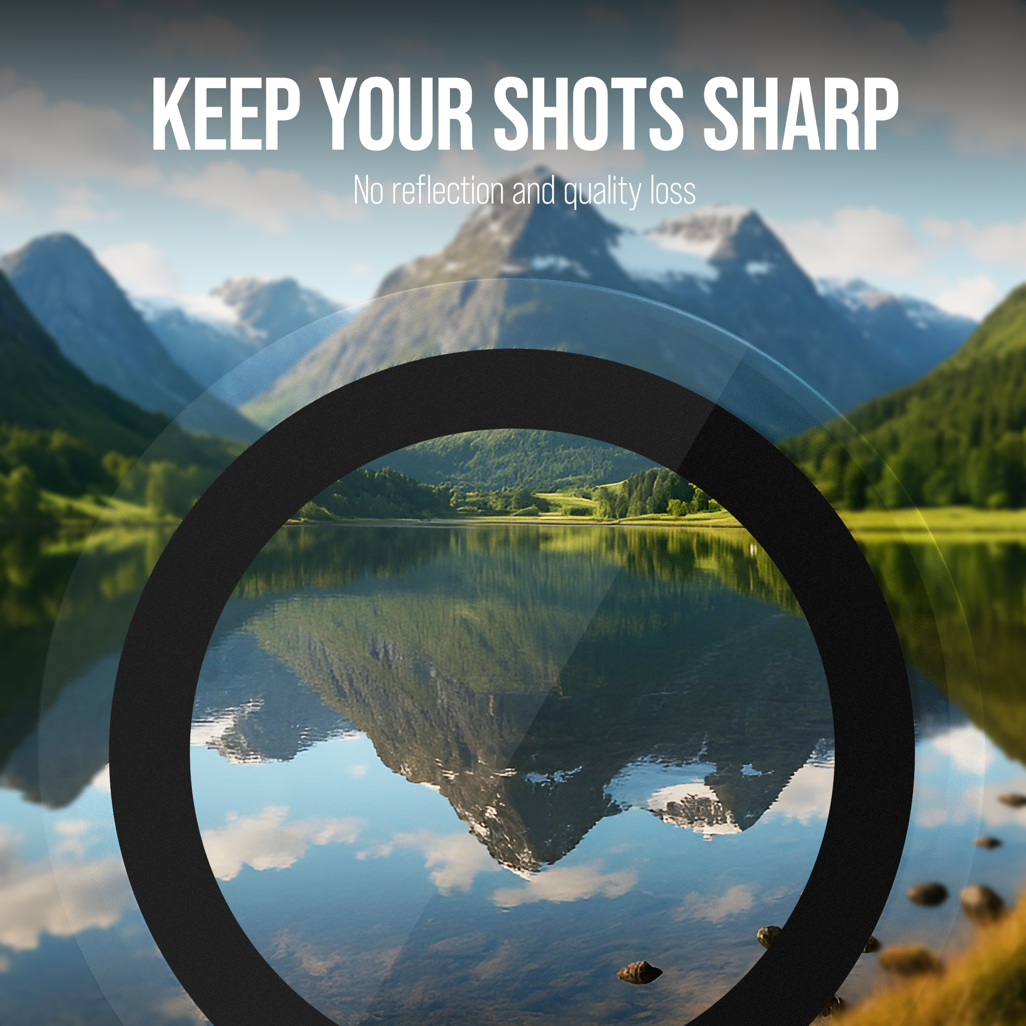 Striker Single Lens Glass Camera Protector - Transparent - Samsung Galaxy A36 5G/A56 5G - Afbeelding 4