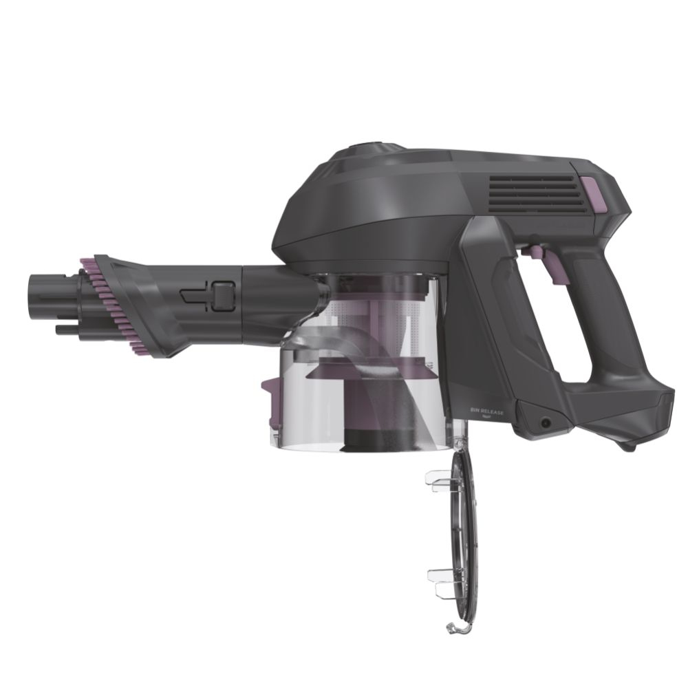 Hoover HF1 HF103X 011 Steelstofzuiger Batterij/Accu Droog Zakloos 0,9 l 170 W Titanium - Afbeelding 45