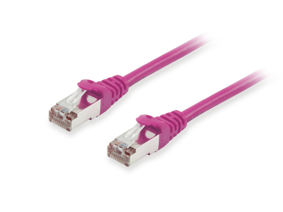 Equip 606812 netwerkkabel Paars 1,5 m Cat6a S/FTP (S-STP) - Afbeelding 2