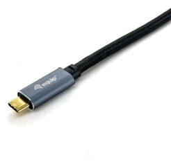 Equip 128359 USB 3.2 Gen 2 C naar C-kabel, M/M, 3,0 m, PD100W , 4K/60Hz, 10Gbps, Zwart - Afbeelding 4