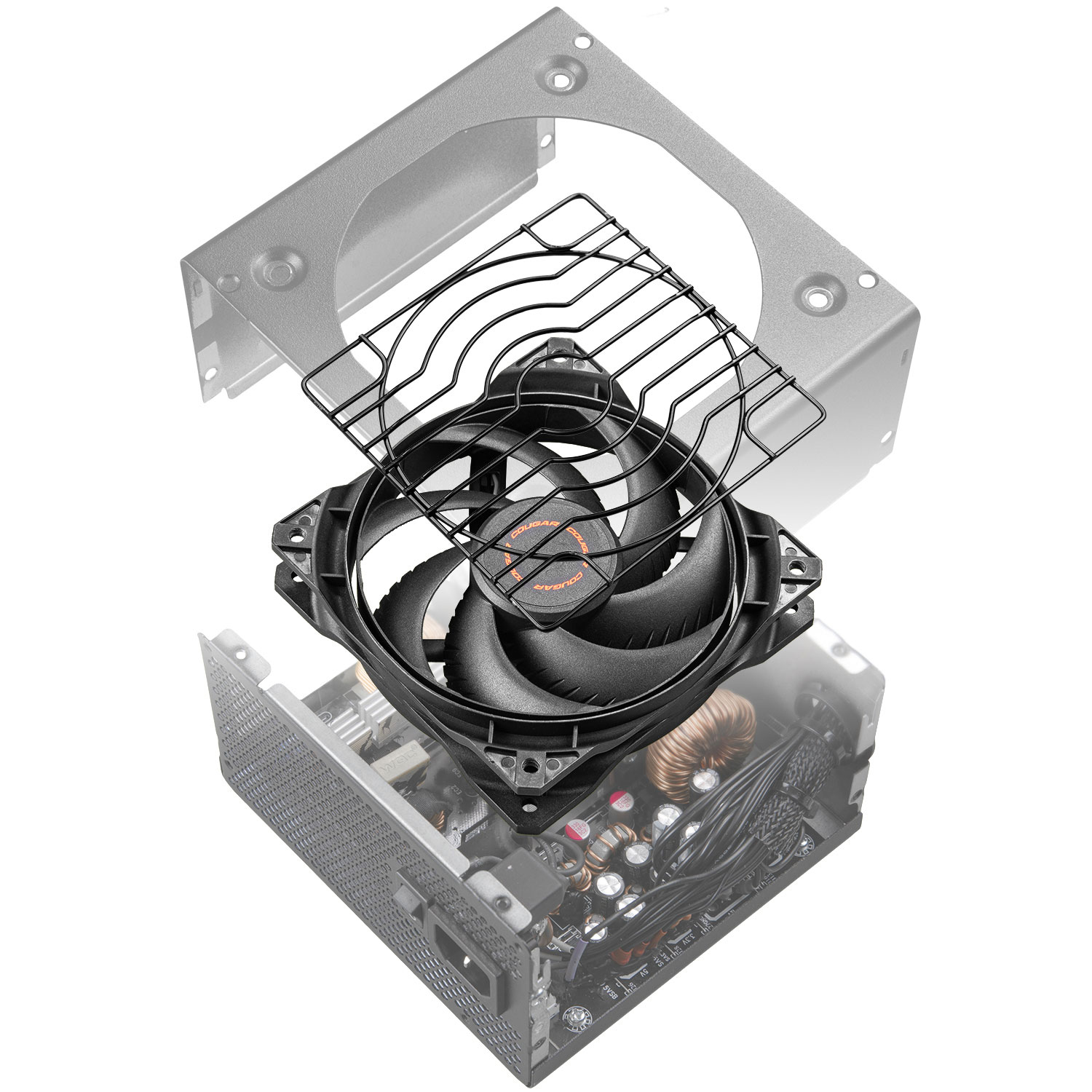 COUGAR CGRBD-750 power supply unit 750 W 20+4 pin ATX Zwart - Afbeelding 7
