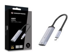 Conceptronic ABBY23G USB grafische adapter 7680 x 4320 Pixels Zilver - Afbeelding 6