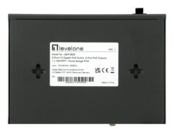 LevelOne GEP-0625 netwerk-switch Unmanaged 2.5G Ethernet (100/1000/2500) Power over Ethernet (PoE) Zwart - Afbeelding 6