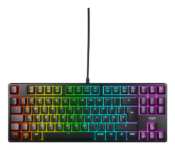 CHERRY K4V2 TKL toetsenbord Gamen USB QWERTZ Duits Zwart