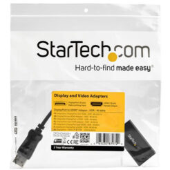 StarTech.com DisplayPort naar HDMI adapter met HDR 4K 60 Hz zwart - Afbeelding 7