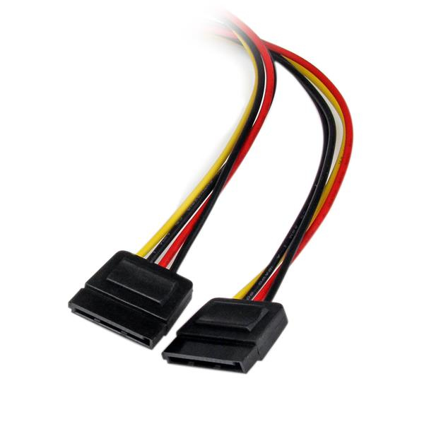 StarTech.com 30 cm LP4 naar 2x SATA Voedingskabel Y-adapter - Afbeelding 4