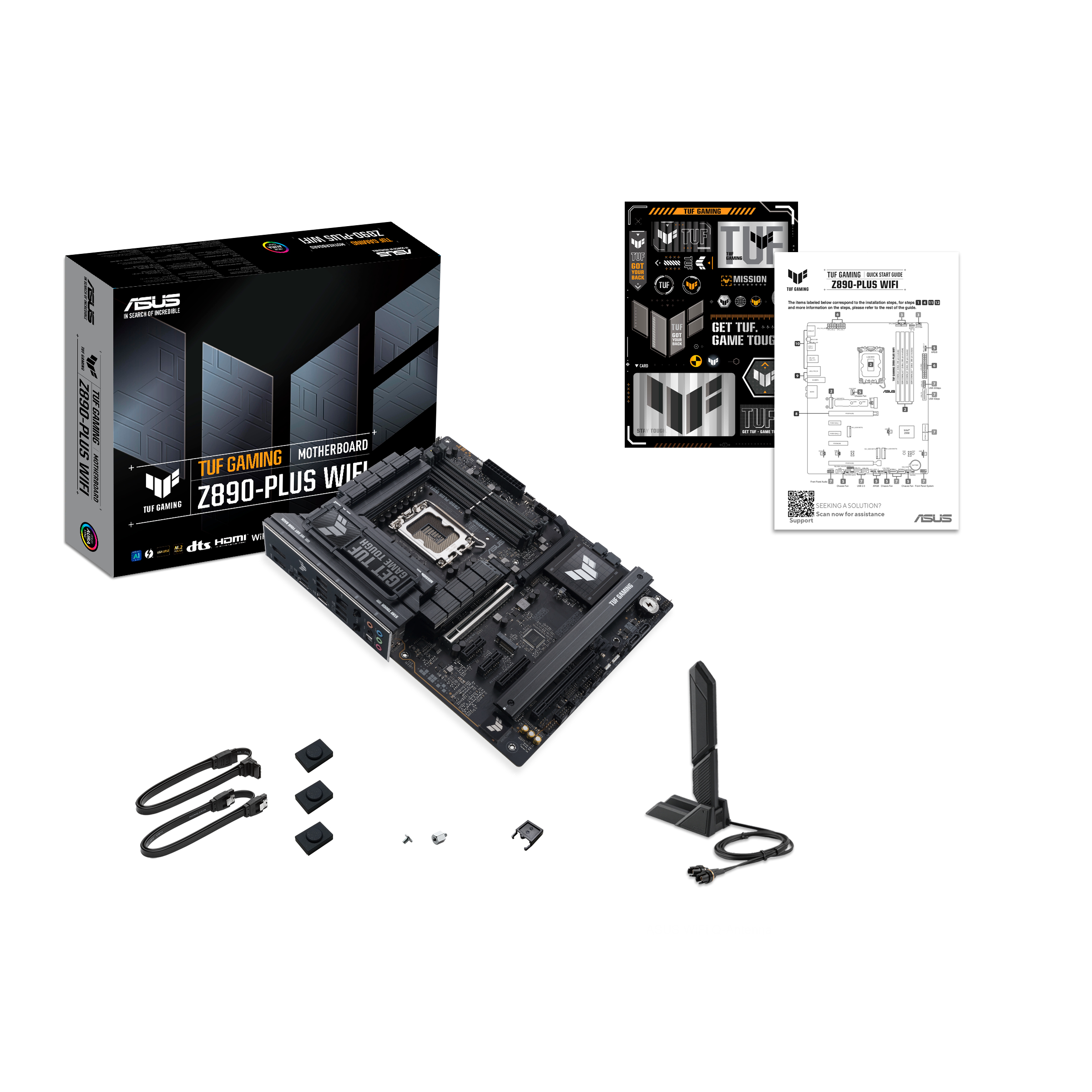 ASUS TUF GAMING Z890-PLUS WIFI Intel Z890 LGA 1851 (Socket V1) ATX - Afbeelding 4