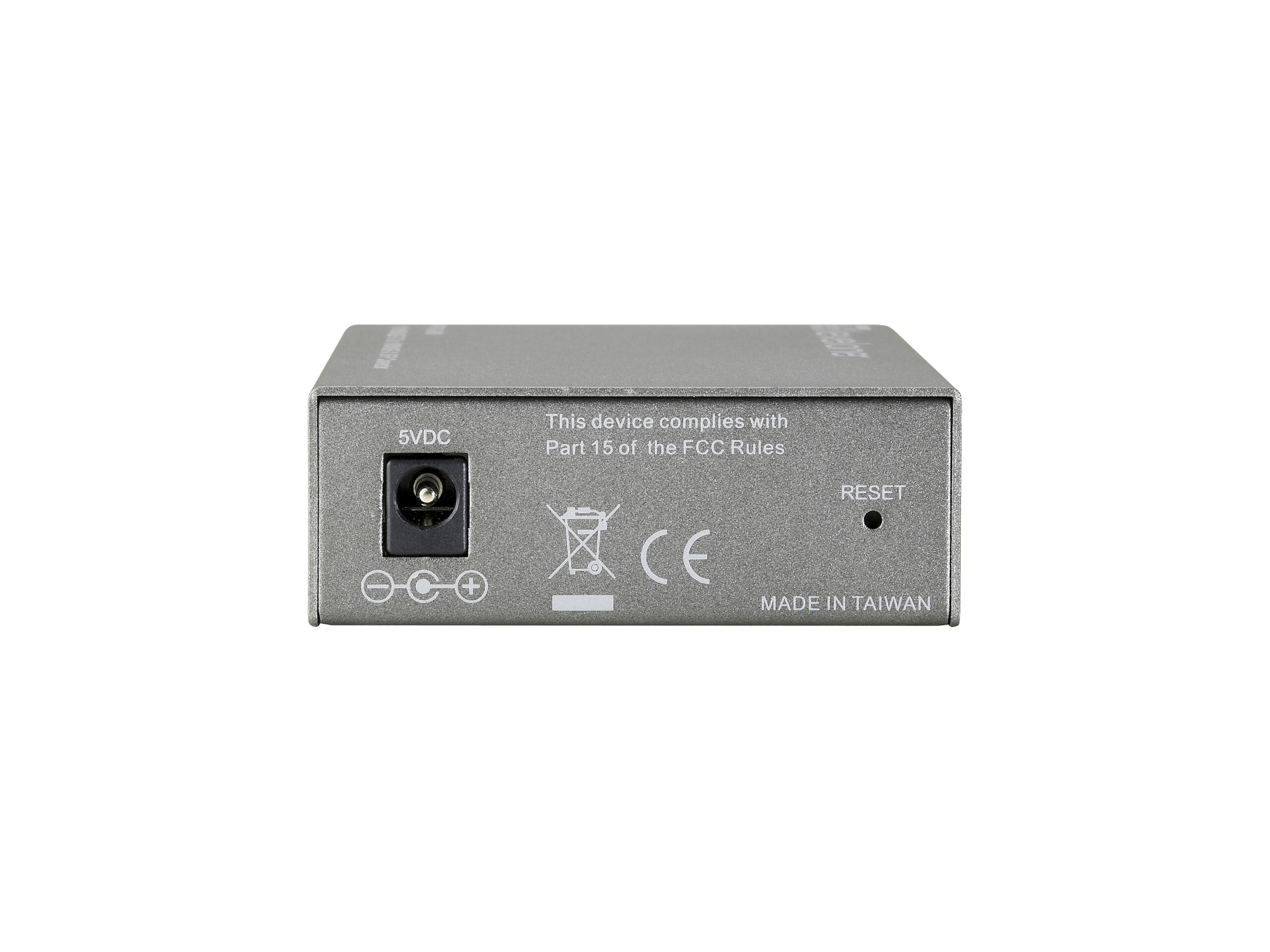 LevelOne FVS-3120 netwerk media converter 100 Mbit/s Single-mode Grijs - Afbeelding 4