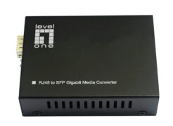 LevelOne GVT-2015 netwerk media converter 1000 Mbit/s Multimode, Single-mode Zwart - Afbeelding 2