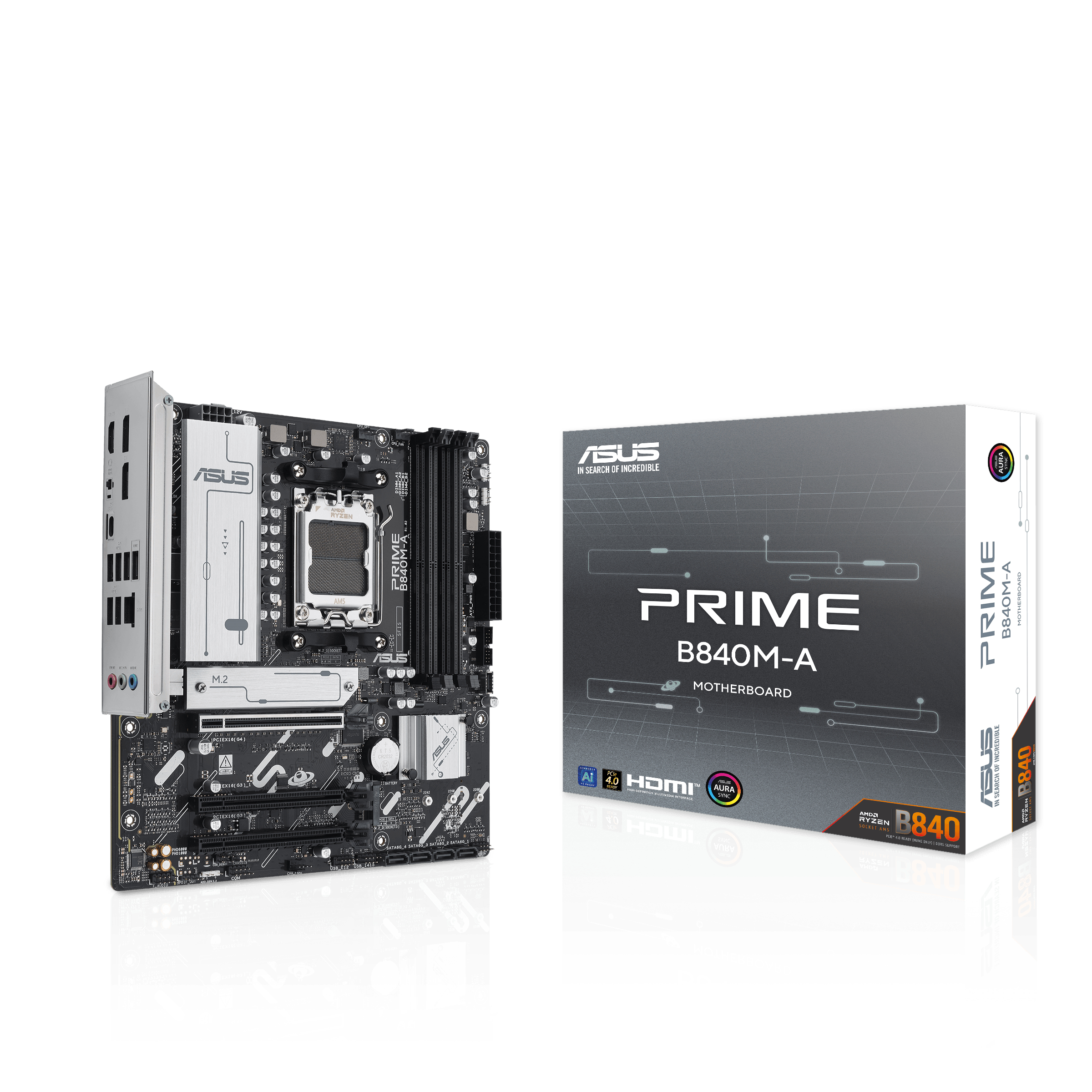 ASUS PRIME B840M-A-CSM AMD B840 Socket AM5 micro ATX - Afbeelding 2