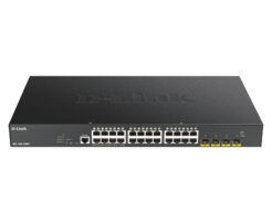 D-Link DGS-1250-28XMP Managed L3 Gigabit Ethernet (10/100/1000) Power over Ethernet (PoE) Zwart