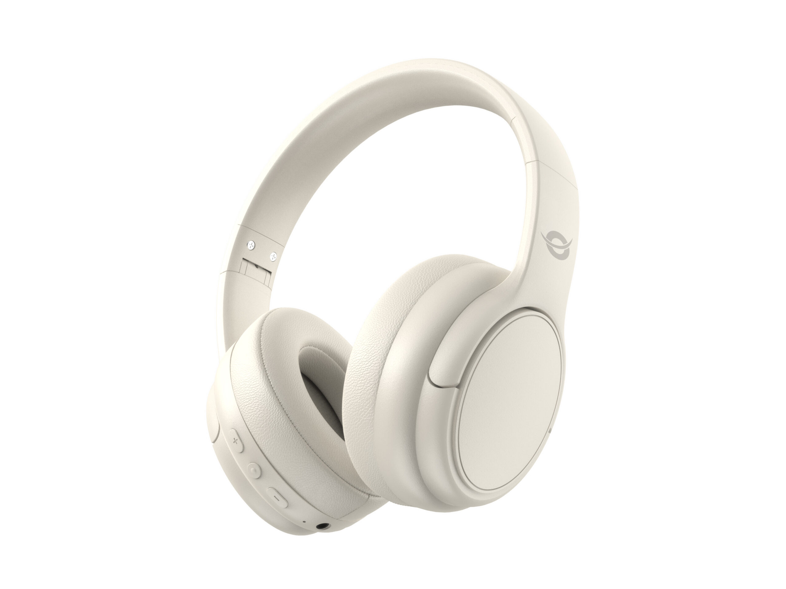Conceptronic PARRIS03C hoofdtelefoon/headset Bedraad en draadloos Hoofdband Muziek Bluetooth Crème