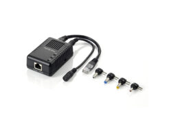 LevelOne POS-1002 network splitter Power over Ethernet (PoE) Zwart